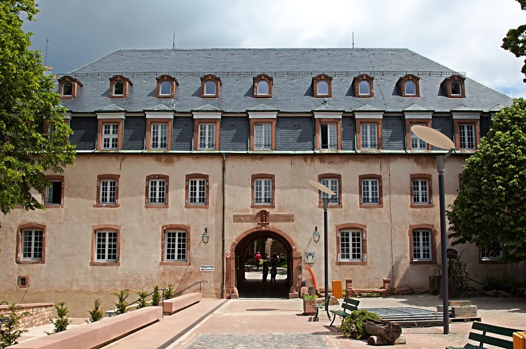 le mont Sainte-Odile Sainte Odile klooster hdr abbaye abdij kerk elzas france frankrijk sint odilia